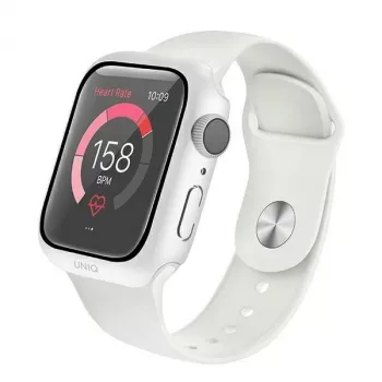 UNIQ Nautic ochranné pouzdro pro Apple Watch Series 4/5/6/SE/SE3 44mm bílé
