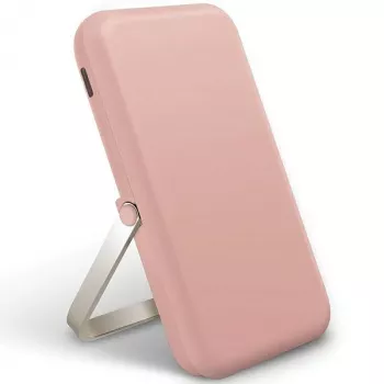 Powerbanka UNIQ Hoveo 5000mAh USB-C 20W PD Fast Charge Wireless Magnetic, Blush Pink