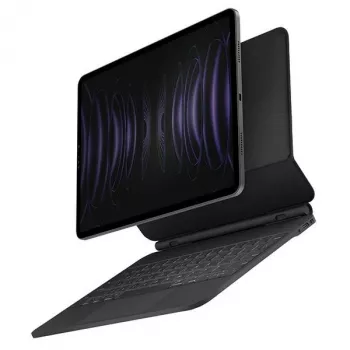 Magnetické chytré pouzdro s klávesnicí UNIQ Venno pro iPad Pro 11 (2022/2021) a iPad Air 10.9 (2022/2020), Ebony Black