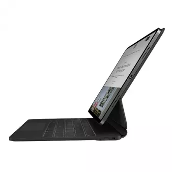 Magnetické chytré pouzdro s klávesnicí UNIQ Venno pro iPad Pro 11 (2022/2021) a iPad Air 10.9 (2022/2020), Ebony Black