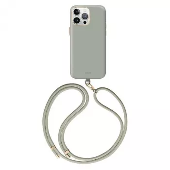 UNIQ Coehl Creme pouzdro pro iPhone 15 Pro Max 6,7 inch s magnetickým nabíjením Soft Sage