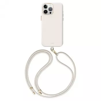 UNIQ Coehl pouzdro pro iPhone 15 Pro Max 6,7 inch s magnetickým nabíjením Ivory/Creme