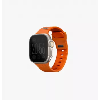 Řemínek UNIQ Stride pro Apple Watch 38/40/41 mm FKM guma bledě růžová