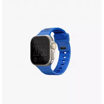 Řemínek UNIQ Stride pro Apple Watch 42/44/45/49 mm FKM guma kobaltově modrá