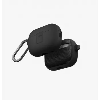 Pouzdro UNIQ Clyde Lock pro AirPods Pro 2 (2022/2023) - charcoal/tmavě šedá