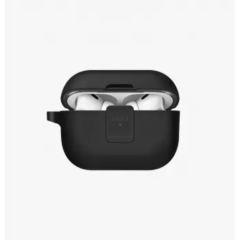 Pouzdro UNIQ Clyde Lock pro AirPods Pro 2 (2022/2023) - charcoal/tmavě šedá