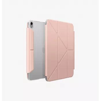 Pouzdro UNIQ Camden Click Folio pro iPad Air 13 inch (M2 2024 / M3 2025 / M4 2026) - blush pink
