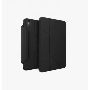 Pouzdro UNIQ Ryze 360 Folio pro iPad Pro 11 inch M4 2024 / M5 2025, půlnočně černá