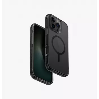 Pouzdro UNIQ Combat pro iPhone 16 Pro Max 6,9 inch Magclick Charging carbon black