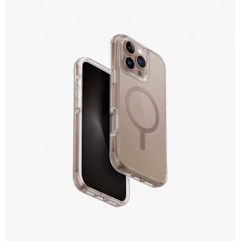 Pouzdro UNIQ Combat pro iPhone 16 Pro Max 6,9 inch Magclick Charging carbon black
