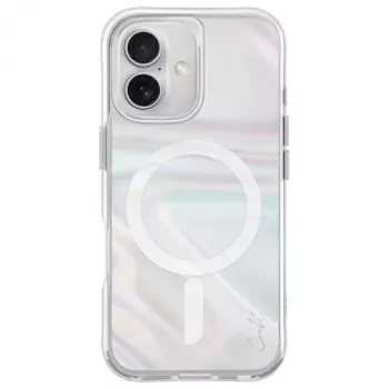 UNIQ Coehl Savon pouzdro pro iPhone 16 6,1 inch magnetické nabíjení Bubble Prism