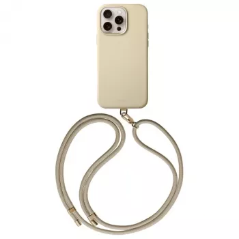 UNIQ Coehl Muse magnetické nabíjecí pouzdro pro Apple iPhone 16 Pro 6,3 inch Cream