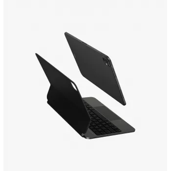 Magnetické chytré pouzdro s klávesnicí UNIQ Venno Pro pro iPad Pro 11 M4 2024 / M5 2025, černé