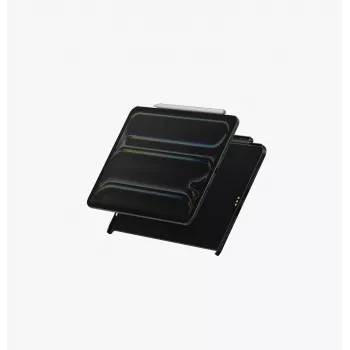 UNIQ Axel Folio pouzdro pro iPad Pro 11 inch M4 2024 / M5 2025, černá ebony
