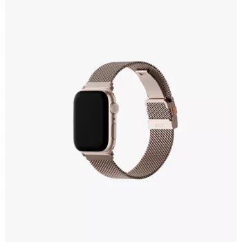 Ocelový článkový náramek UNIQ Dante Pro pro Apple Watch 49/46/45/44mm - Metallic Pink