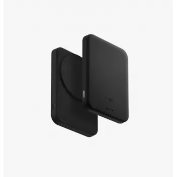 UNIQ Lyden Lexa magnetická power banka 5000mAh PD USB-C MagSafe černá