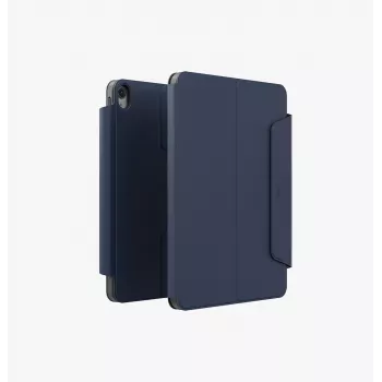 Magnetické otočné odnímatelné pouzdro UNIQ Rovus Snapmount 360 pro iPad 11 A16 (2025) / iPad 10.9 10th Gen (2022), Navy Blue