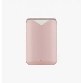 UNIQ Lyden Evo magnetická peněženka se stojánkem na telefon, růžová