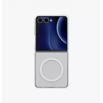 UNIQ LifePro Xtreme pouzdro pro Samsung Galaxy Z Flip7, Magclick Charging, transparentní