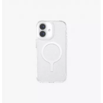 Pouzdro UNIQ LifePro Xtreme MagClick s nabíjením pro iPhone 17, Clear Glitter