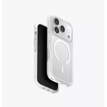 UNIQ Combat pouzdro pro iPhone 17 Pro Magclick Charging bílé