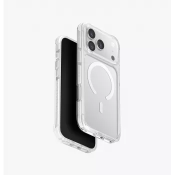 UNIQ Combat pouzdro pro iPhone 17 Pro Max, MagClick Charging, oranžové