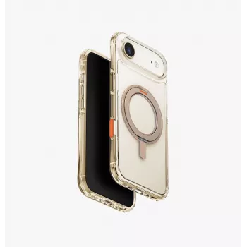 UNIQ Swivix pouzdro pro iPhone Air s otočným stojánkem 360°, zlaté