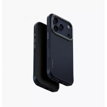 UNIQ Keva pouzdro pro iPhone 17 Pro s MagClick Charging - černé