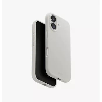 UNIQ Lino MagClick Charging pouzdro pro Apple iPhone 17, světle šedé, Liquid Silicone