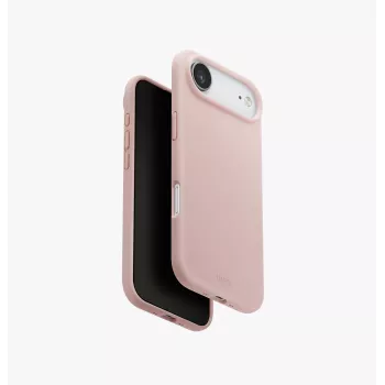 UNIQ Lino pouzdro pro iPhone Air, MagClick Charging, růžové