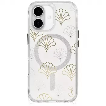 UNIQ Coehl Maree pouzdro s magnetickým nabíjením pro iPhone 17, stříbrné
