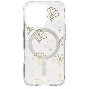 UNIQ Coehl Maree pouzdro s magnetickým nabíjením pro iPhone 17, stříbrné