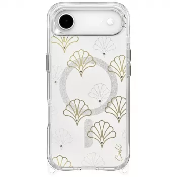 UNIQ Coehl Maree pouzdro pro iPhone 15 Pro Max s AirMagnetic nabíjením, stříbrné