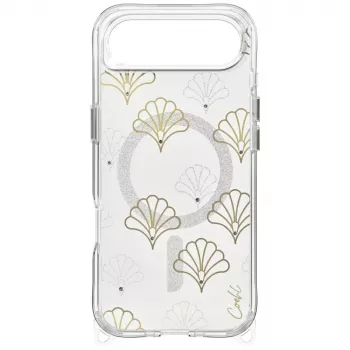 UNIQ Coehl Maree pouzdro pro iPhone 15 Pro Max s AirMagnetic nabíjením, stříbrné