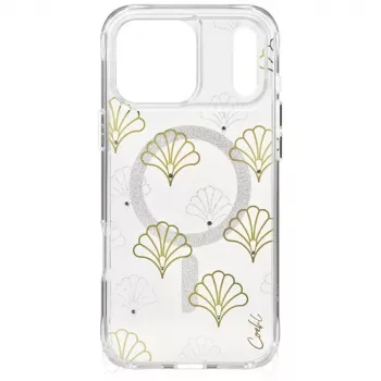 UNIQ Coehl Maree pouzdro s magnetickým nabíjením pro iPhone 17 Pro Max, stříbrné