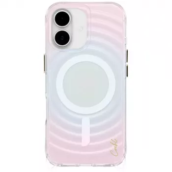 UNIQ Coehl Vela pouzdro pro iPhone 17, magnetické nabíjení, opálové