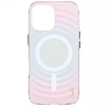 UNIQ Coehl Vela pouzdro pro iPhone 17, magnetické nabíjení, opálové