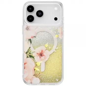 UNIQ Coehl Fleurette pouzdro pro iPhone 17 Pro Max, magnetické nabíjení