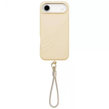 UNIQ Coehl Serina pouzdro pro iPhone Air, magnetické nabíjení, béžové