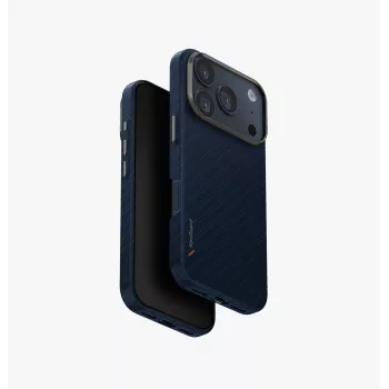 UNIQ Keva Edge MagClick Charging pouzdro pro iPhone 17 Pro, modré