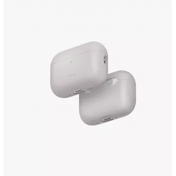 Silikonové pouzdro UNIQ Lino pro AirPods Pro 3rd Gen, béžové