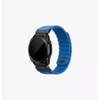 UNIQ Fluo x Smart-Fit silikonový řemínek pro Garmin 22mm - modrý