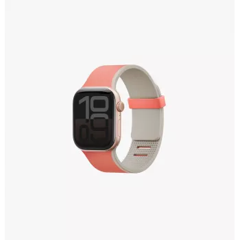 Oboustranný magnetický řemínek UNIQ Revix IV Premium pro Apple Watch 49/46/45/44mm Edition, růžovo-béžová