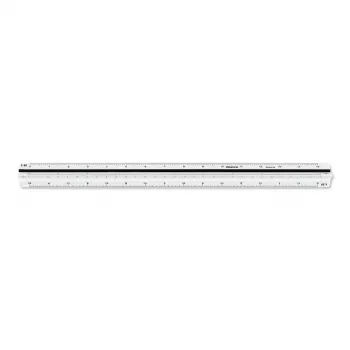 Trojhranné měřítko ARISTO D-Profile bílé 30 cm (AR23703EB)