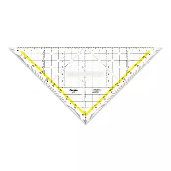 ARISTO geometrický trojúhelník 22,5 cm kreslicí trojúhelník