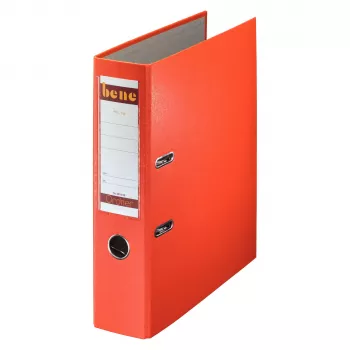 Esselte Leitz 291400OR pořadač s pákovým mechanismem A4, 80 mm hřbet, kapacita 600 listů, oranžový