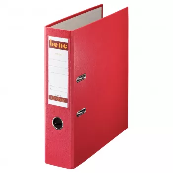 Esselte Leitz 291400RT pořadač s pákovým mechanismem A4 80 mm červený 600 listů