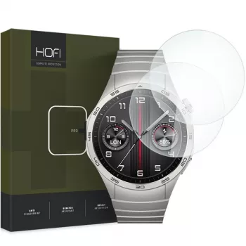 Ochranná fólie z tvrzeného skla HOFI Glass Pro+ 2-Pack pro Huawei Watch GT 4 (46 mm) čirá
