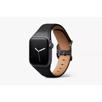 Bellroy Classic kožený řemínek pro Apple Watch, černý, 44mm, 45mm, 42mm (Series 1/2/3), 49mm, 46mm
