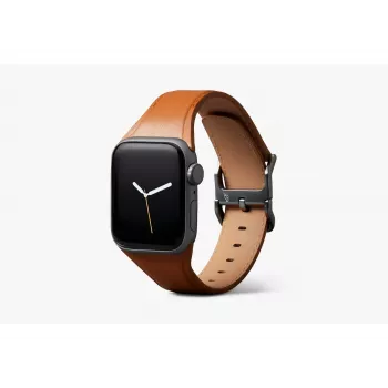 Bellroy kožený řemínek Classic pro Apple Watch, hnědý, 42mm, 44mm, 45mm, 46mm, 49mm